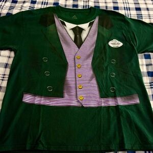 New Disney Parks Haunted Mansion Ghost Host Tee T-Shirt Costume Large